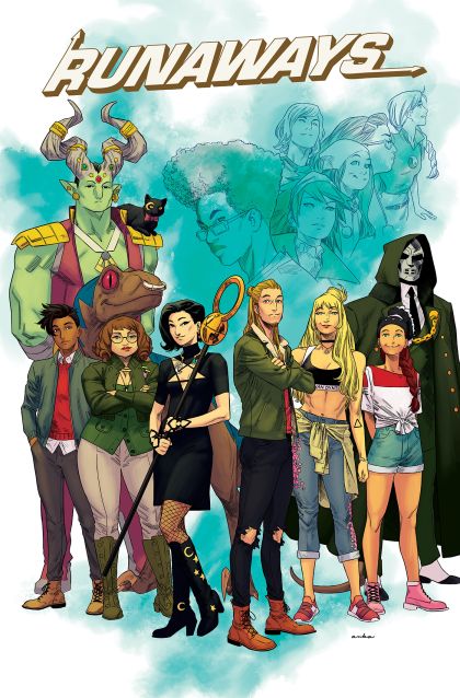 2027 - Runaways By Rainbow Rowell Omnibus Var. HC-A - M - ENG 1