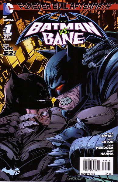 2014 - Forever Evil Aftermath: Batman Vs Bane #1 Var. A - Batman vs. Bane: Black Dawn - M - ENG - PRE-ORDER 1