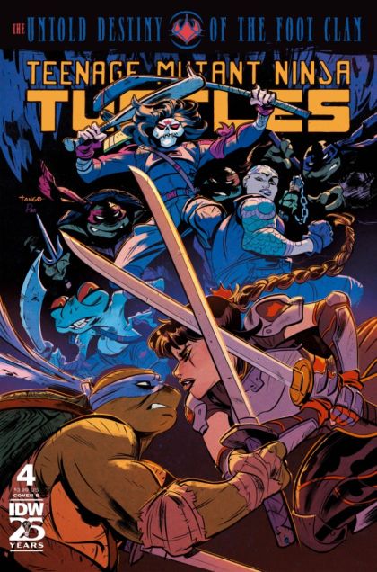2024 - Teenage Mutant Ninja Turtles: The Untold Destiny of the Foot Clan #4 Var. B - M - ENG - PRE-ORDER 1