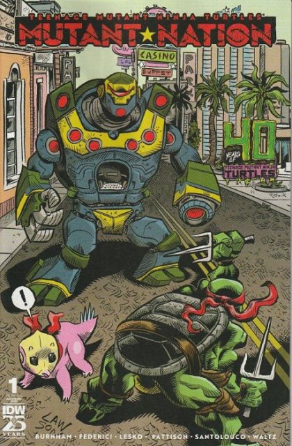 2024 - Teenage Mutant Ninja Turtles: Mutant Nation #1 Var. D - M - ENG - PRE-ORDER 1