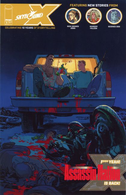 2021 - Skybound X #3 Var. C - Rick Grimes 2000 / Murder Falcon / Science Dog / Assassin Nation - M - ENG - PRE-ORDER 1