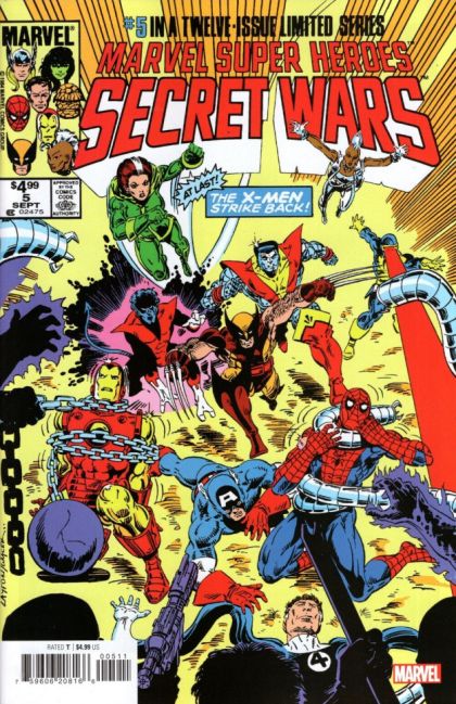 2024 - Marvel Super Heroes Secret Wars #5 Var. E - The Battle of Four Armies! - M - ENG - PRE-ORDER 1