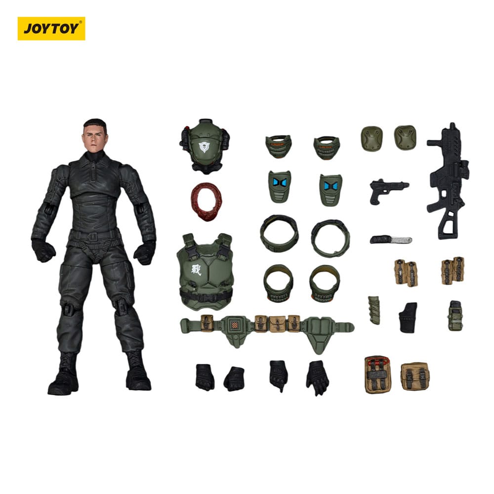 APOC Series Dark Source Action Figure Stellar Scar Assault Team Titanite 11 Cm - M 5