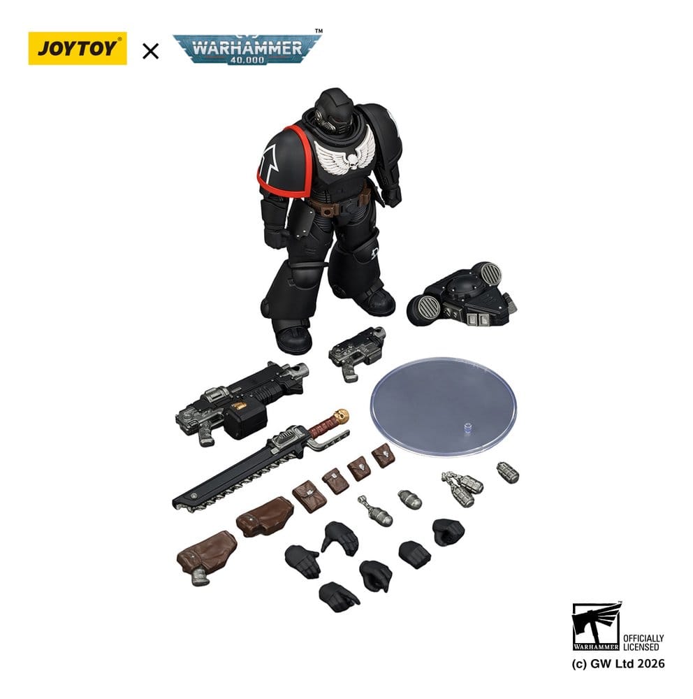 Warhammer 40,000 Action Figure Raven Guard Intercessor 12 cm - M 6
