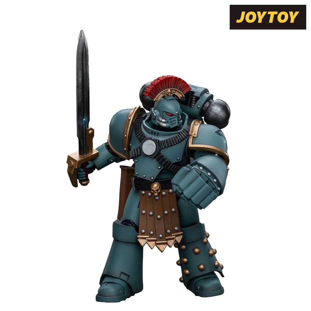 Warhammer The Horus Heresy Action Figure 1/18 Sons of Horus MKIV Tactical Squad Sergeant with Power Fist 12 cm - M 6