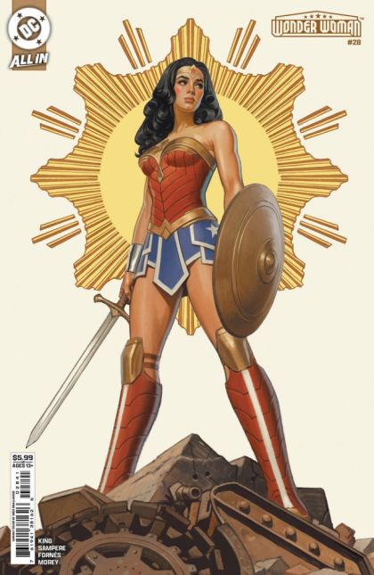 2025 - Wonder Woman, Vol. 6 #28 Var. D - The Island of Mice and Men, Finale - M - ENG - PRE-ORDER 1