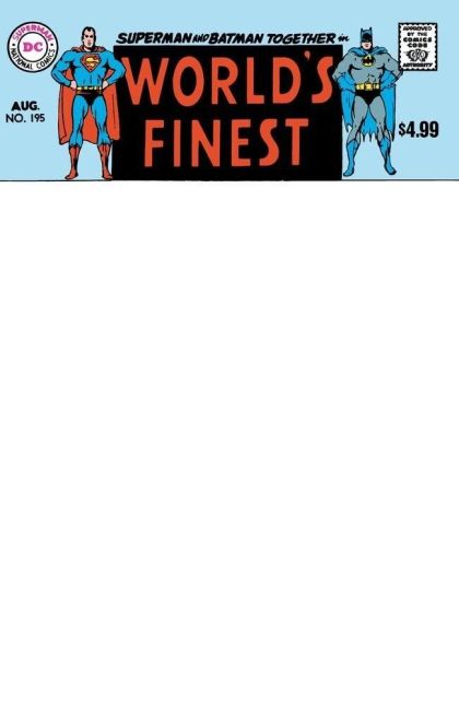 2026 - World's Finest Comics #195 Var. C - Dig Now, Die Later! / The Riddle of the Super-Zoo! - M - ENG - PRE-ORDER 1