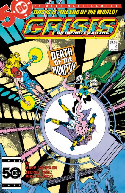 2024 - Crisis on Infinite Earths #4 Var. E - And Thus Shall the World Die! - M - ENG - PRE-ORDER 1