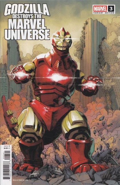 2025 - Godzilla Destroys the Marvel Universe #3 Var. D - Part Three - M - ENG - PRE-ORDER 1