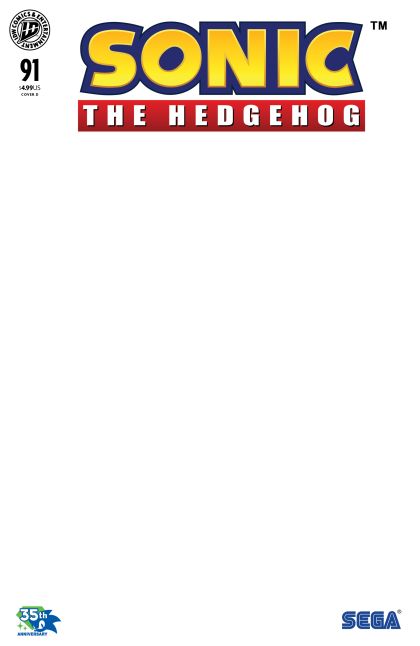 2026 - Sonic the Hedgehog, Vol. 3 #91 Var. D - M - ENG - PROMO 1