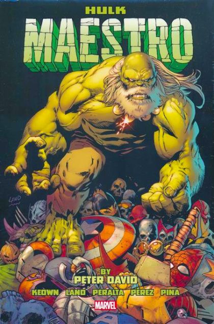 2023 - Maestro By Peter David Omnibus HC Var. HC-B - Hulk: Future Imperfect #1-2, Incredible Hulk (1968) #460-461, Captain Marvel (1999) #27-30, Spider-Man 2099 (2014) #9-10, Future Imperfect #1-5, Maestro #1-5, Maestro: War and Pax #1-5, Maestro: World War M #1-5, Exiles (2001) #79-80, Abominations #1-3, a - M - ENG - PRE-ORDER 1