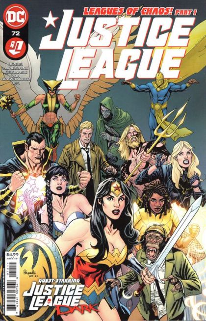 2022 - Justice League, Vol. 3 #72 Var. A - Leagues of Chaos - M - ENG - PRE-ORDER 1