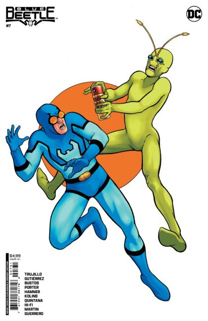 2024 - Blue Beetle, Vol. 11 #7 Var. C - The Hunt for Ted Kord - M - ENG - PRE-ORDER 1
