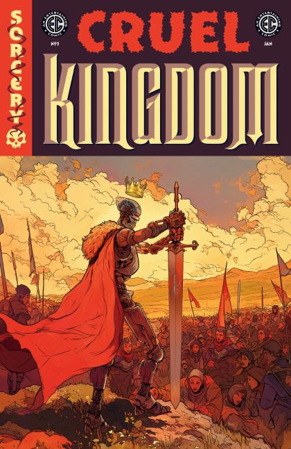 2025 - EC Cruel Kingdom #1 Var. A - Blood of the Robo King / Friendly Visitors / Death & Pickaxes / Demon's Face - M - ENG 1