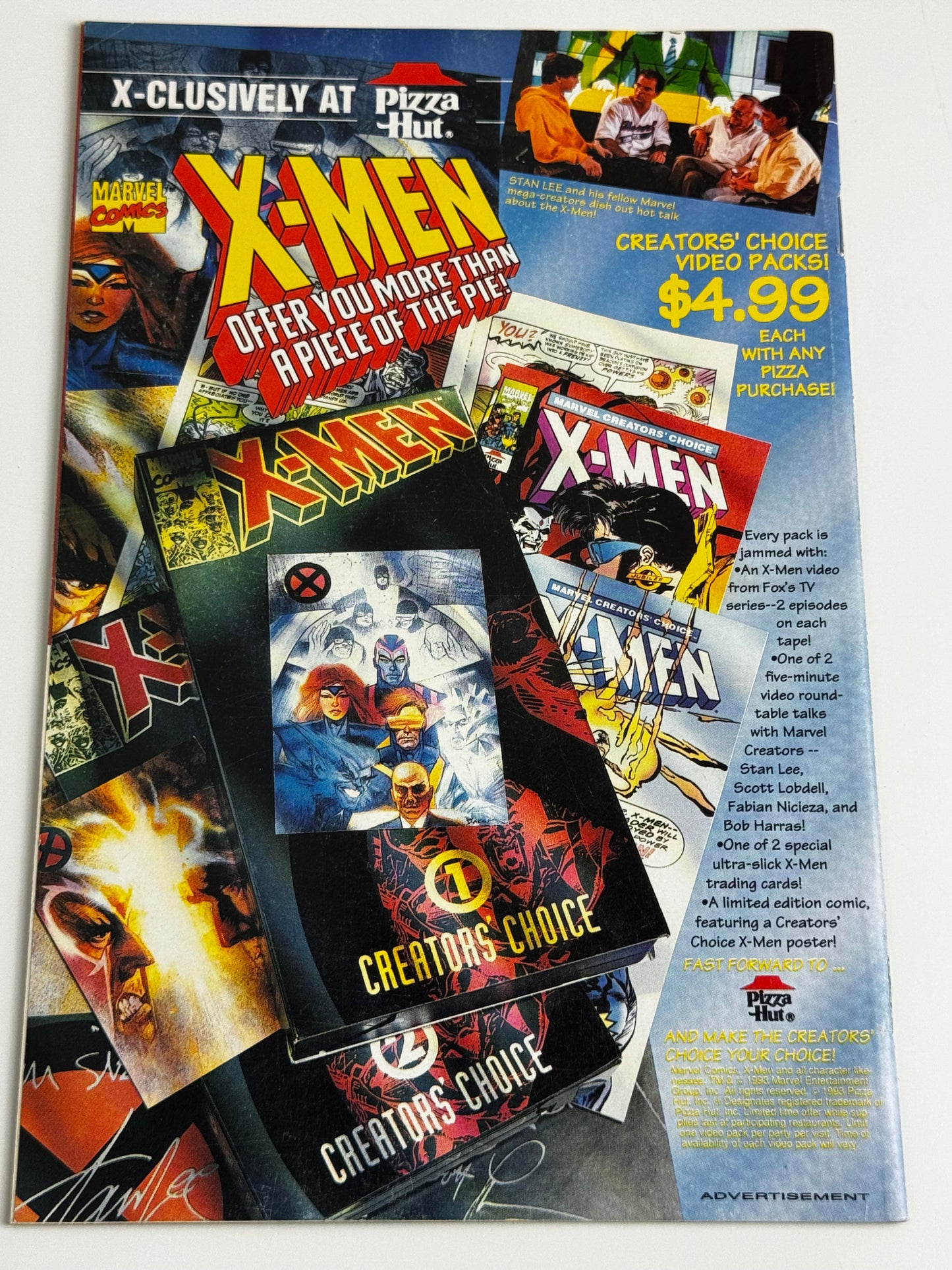 1993 - X-Men, Vol. 1 #29 Var. A - Return to Hellfire! - NM- - ENG 2