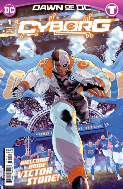 2023 - Cyborg, Vol. 3 #1 Var. A - Inner City Blues - M - ENG - PRE-ORDER 1