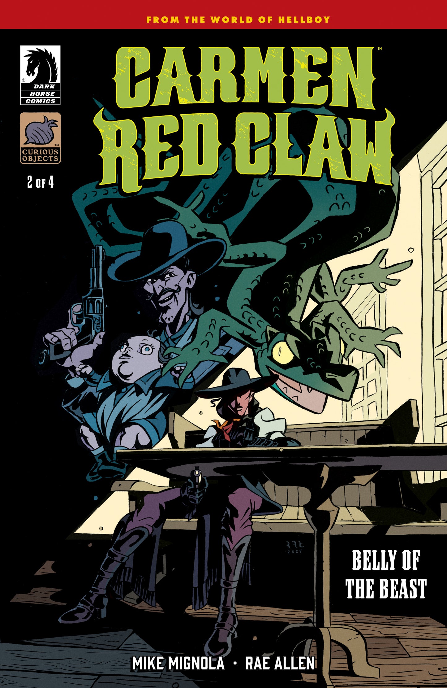 2025 - Carmen Red Claw: Belly Of The Beast #2 Cvr A Rae Allen - M - ENG 1