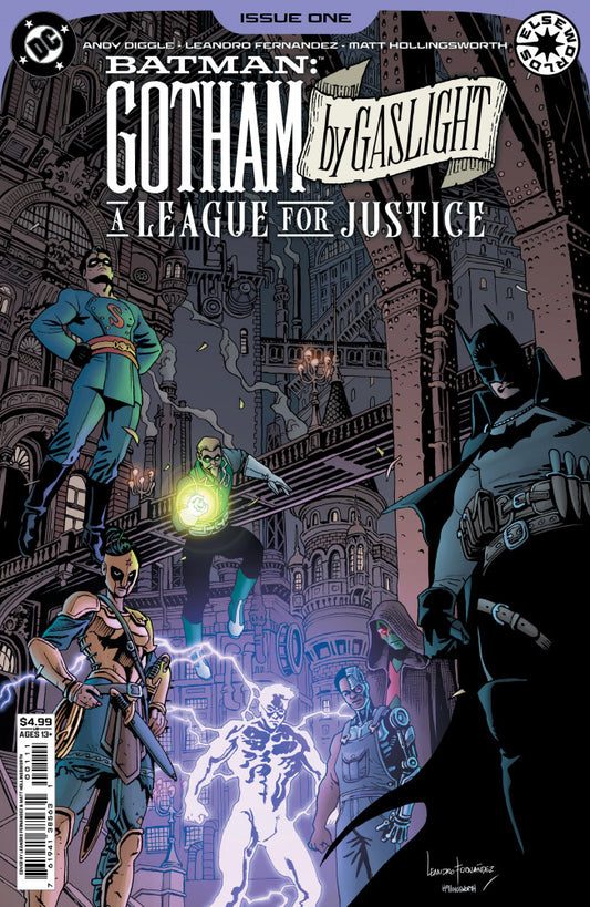 2025 - Batman: Gotham a la luz del gas - Liga de la Justicia #1 Var. A - M - ING