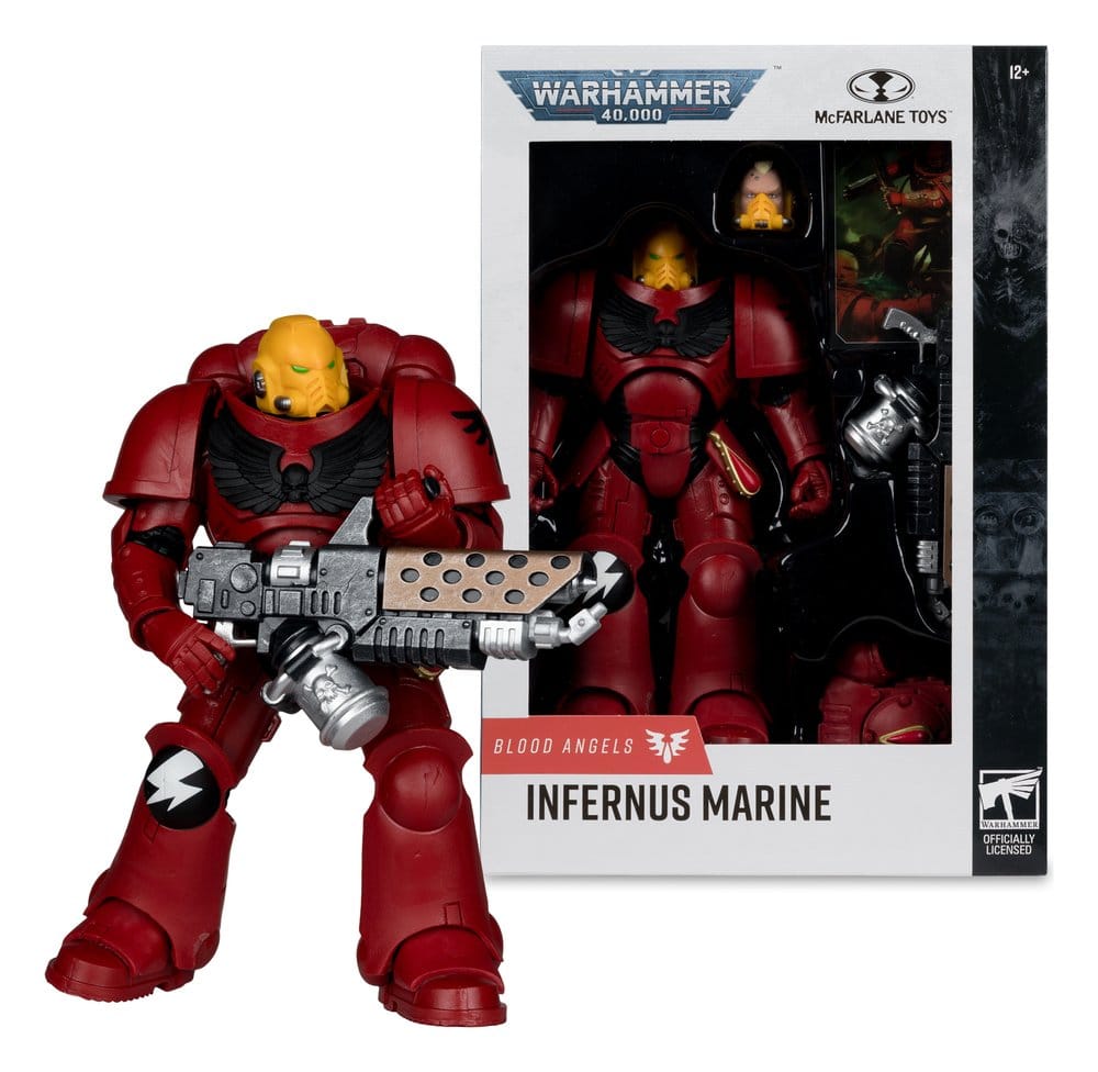 Warhammer 40,000 Action Figure Infernus Marine (Blood Angels) 18 cm - M 6