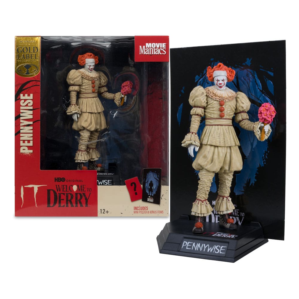 It: Welcome to Derry - Movie Maniacs PVC Statue Pennywise 16 cm - M 4
