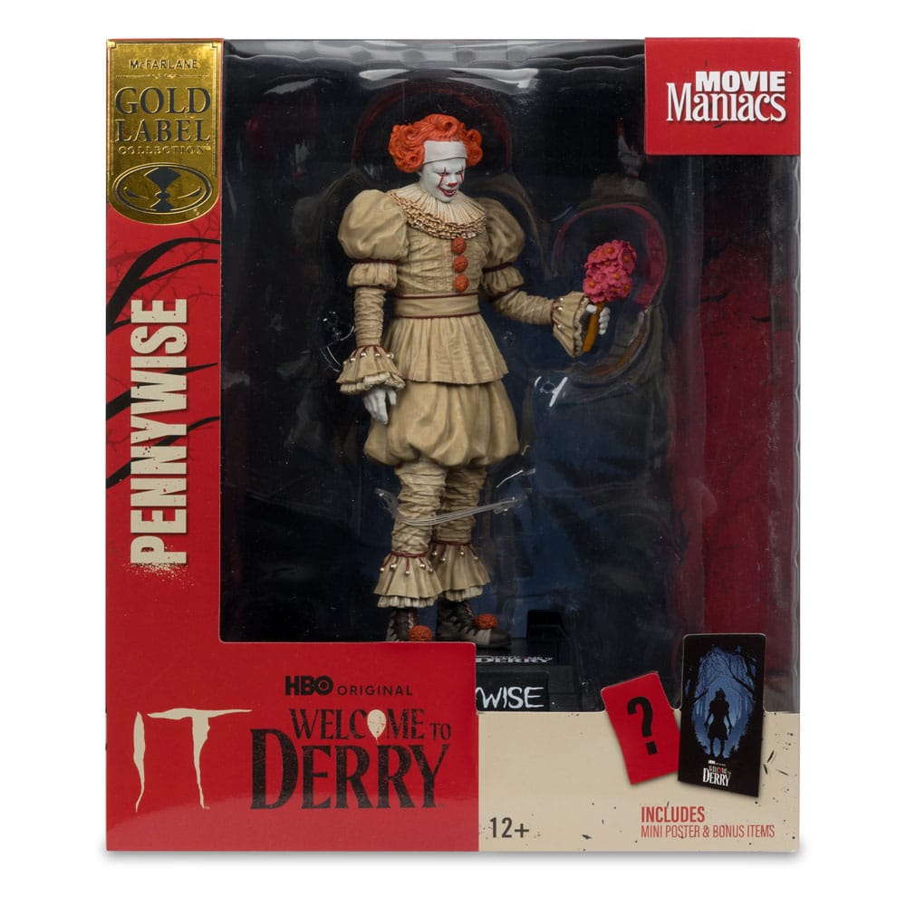 It: Welcome to Derry - Movie Maniacs PVC Statue Pennywise 16 cm - M 5