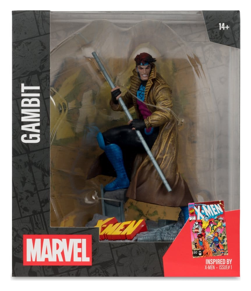 Marvel Collection PVC Statue 1/10 Gambit (X-Men #1) 18 cm - M 6