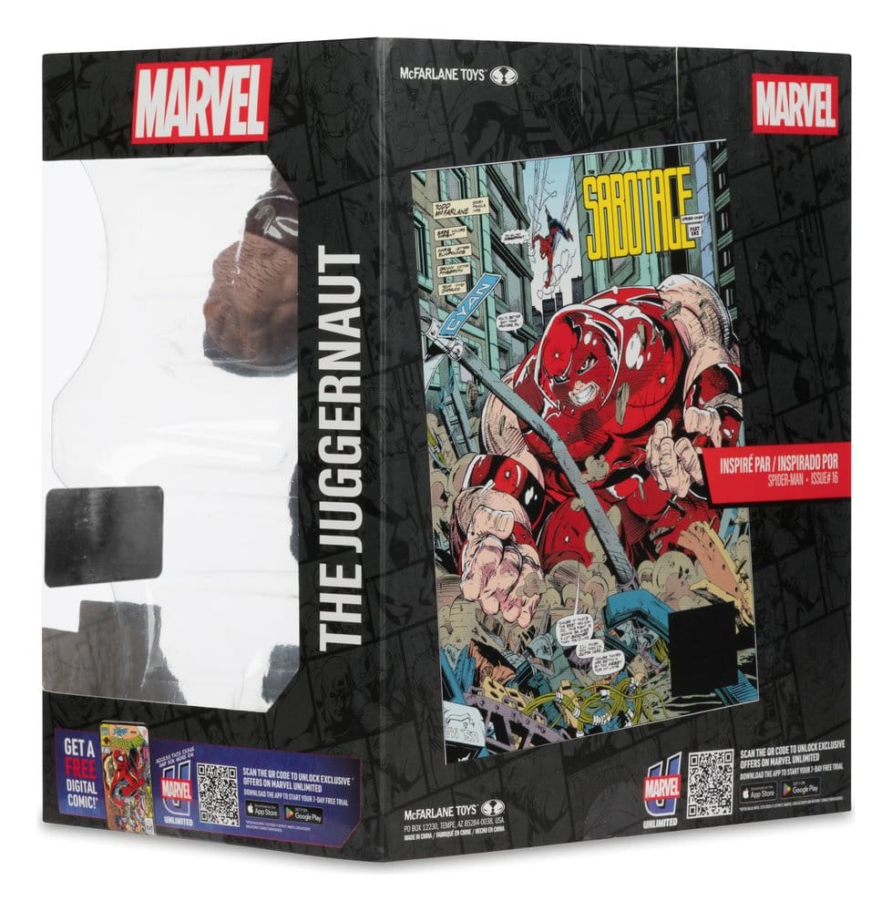 Marvel Collection PVC Statue 1/10 The Juggernaut (Spider-Man #16) Gold Label 17 cm - M 6
