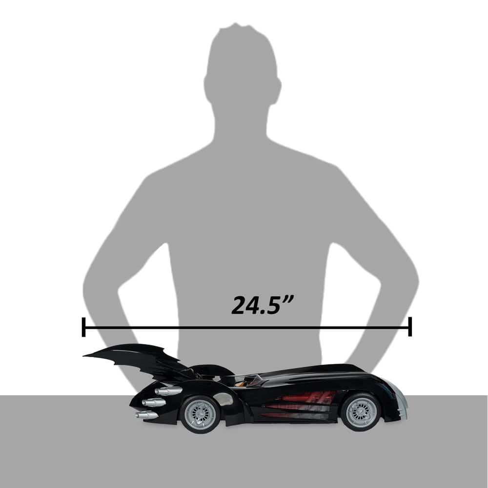 Batman & Robin Dc Multiverse Vehicle Batmobile 63 Cm - M 6