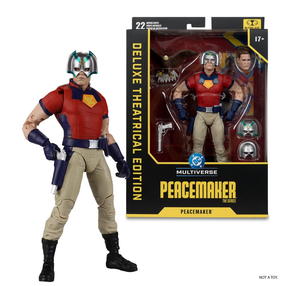 Peacemaker DC Mulitverse DC Theatrical Deluxe Edition Action Figure Peacemaker 19 cm - M 6