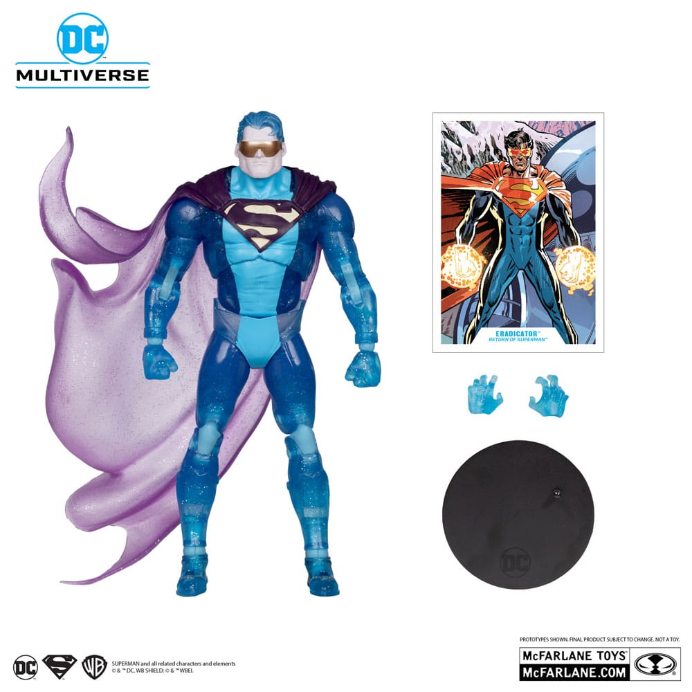DC Multiverse Return of Superman Action Figure Eradicator 18 cm - M 3