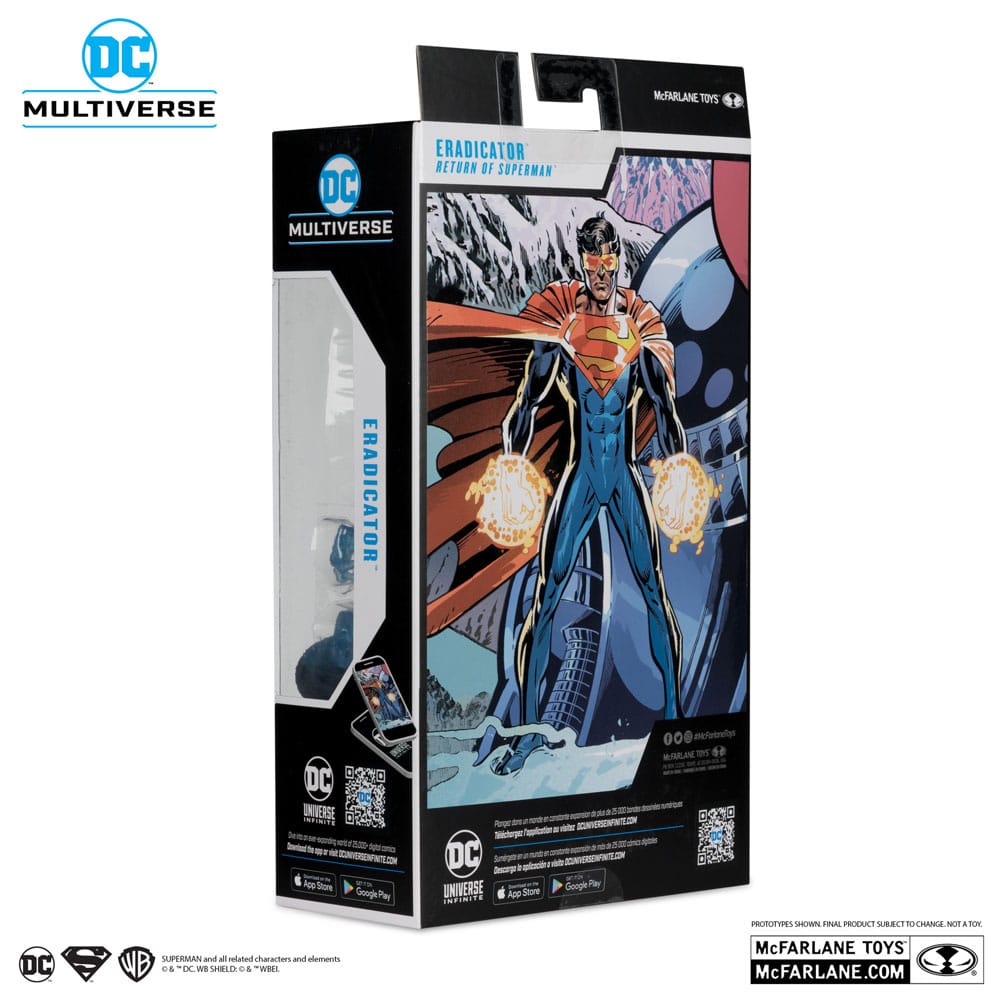 DC Multiverse Return of Superman Action Figure Eradicator 18 cm - M 6