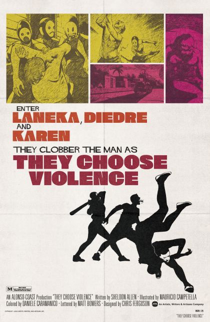 2025 - They Choose Violence #3 Var. B - M - ENG - PRE-ORDER 1