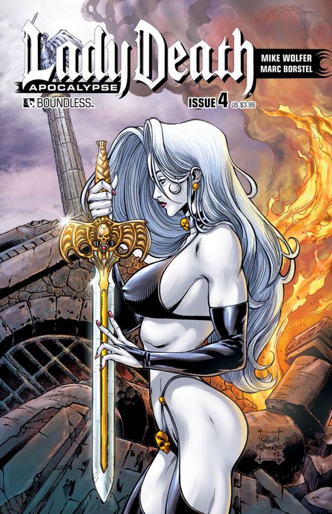 2015 - Lady Death: Apocalypse #4 Var. A - M - ENG
