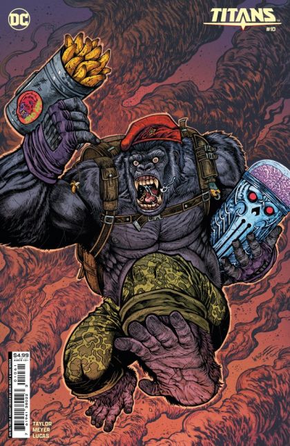 2024 - Titans, Vol. 4 #10 Var. D - M - ENG - PRE-ORDER 1