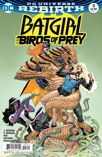 2016 - Batgirl And The Birds Of Prey #3 Var. A - All Your Life - M - ENG - PRE-ORDER 1