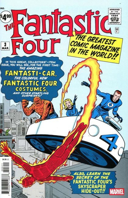 2025 - Fantastic Four, Vol. 1 #3 Var. C - "The Menace of the Miracle Man" - M - ENG - PRE-ORDER 1