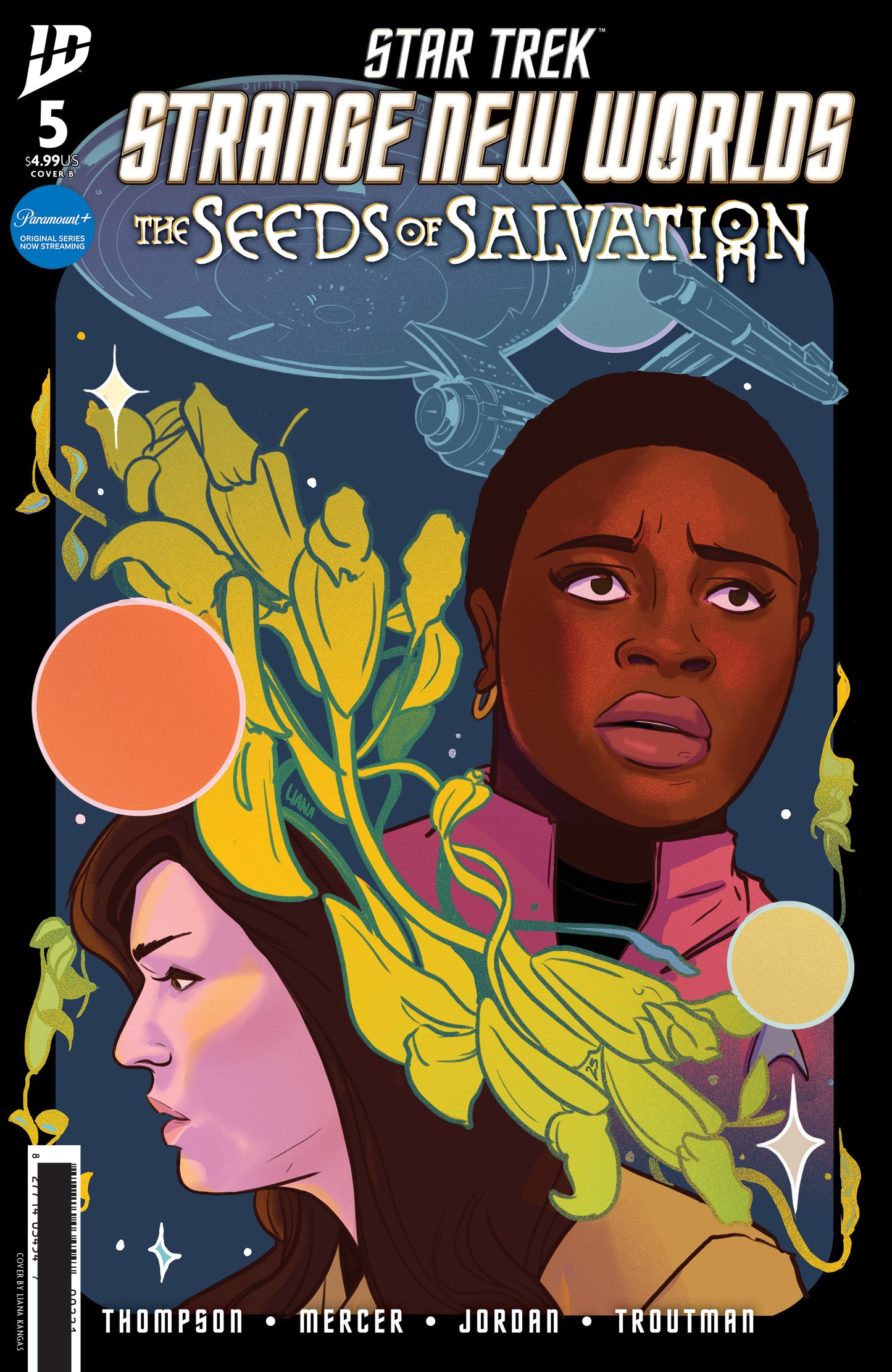 2025 - Star Trek: Strange New Worlds - The Seeds Of Salvation #5 Cvr B Liana Kangas Var - M - ENG 1