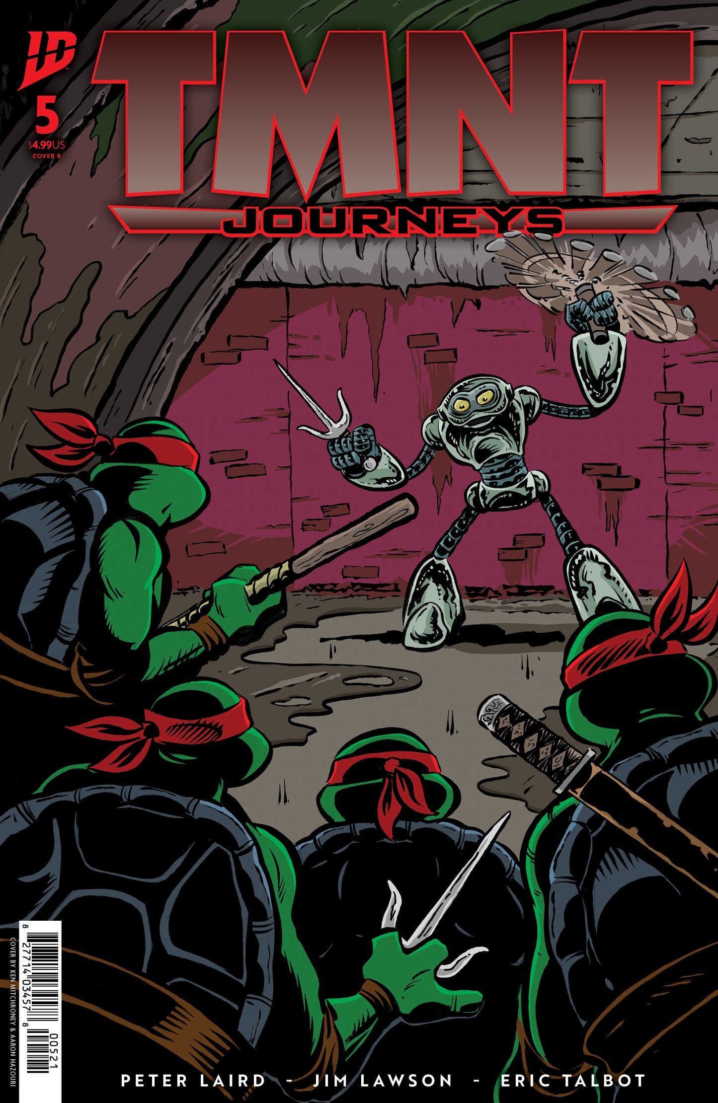 2025 - Tmnt: Journeys #5 Cvr B Ken Mitchroney Var - M - ENG 1
