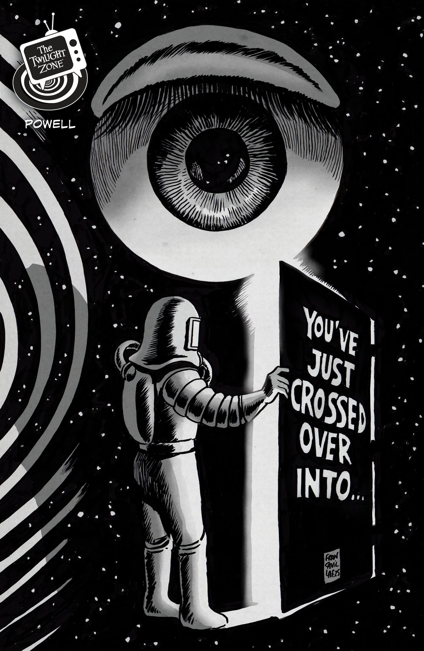 2025 - The Twilight Zone #4 Cvr B Francesco Francavilla Connecting Cover Var - M - ENG 1