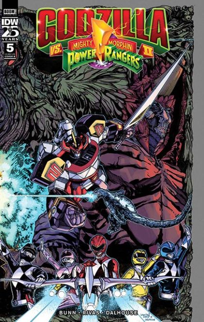 2024 - Godzilla vs. Mighty Morphin Power Rangers, Vol. 2 #5 Var. B - M - ENG - PRE-ORDER 1