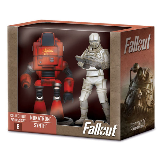 Fallout Mini Figures 2-Pack Set B Nukatron & Synth 7 cm - M 1
