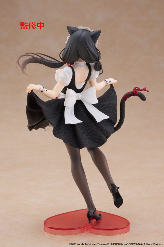 Date A Live V PVC Statue Kurumi Tokisaki Cat Ear Maid Ver. 18 cm - M 2