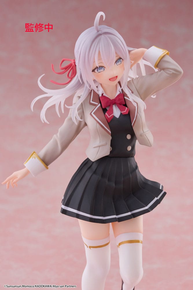 Alya Sometimes Hides Her Feelings in Russian Coreful PVC Statue Alya School Uniform Ver. 18 cm - M 6
