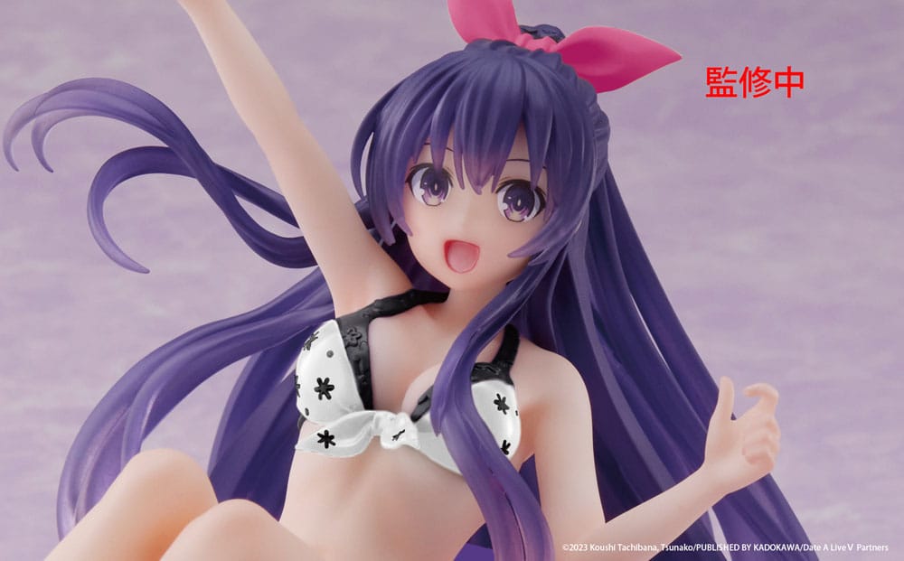 Date A Live V Aqua Float Girls PVC Statue Tohka Yatogami Renewal 10 cm - M 5