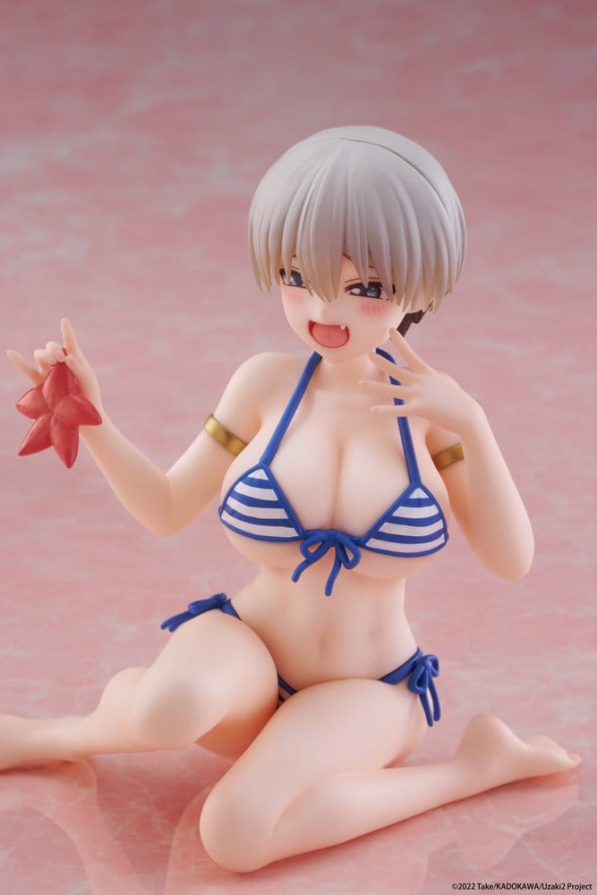Uzaki-chan Wants to Hang Out! Desktop Cute PVC Figure Hana Uzaki Swim Wear Ver. 13 cm - M 6