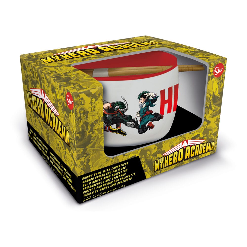 My Hero Academia Ramen Bowl with Chopsticks Jump - M 1