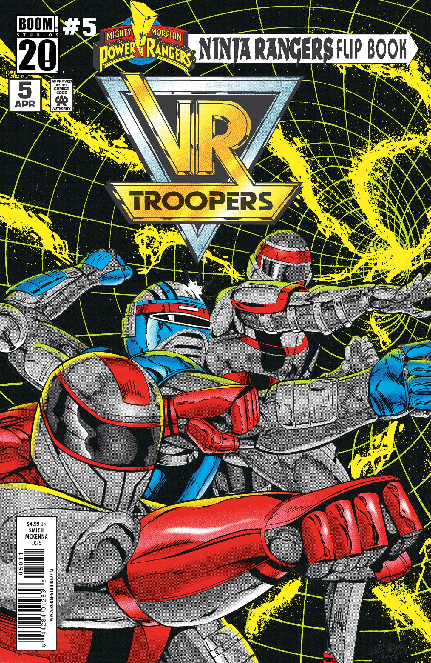 2025 - Vr Troopers/Power Rangers Flipbook Facsimile Edition #5 - M - ENG 1