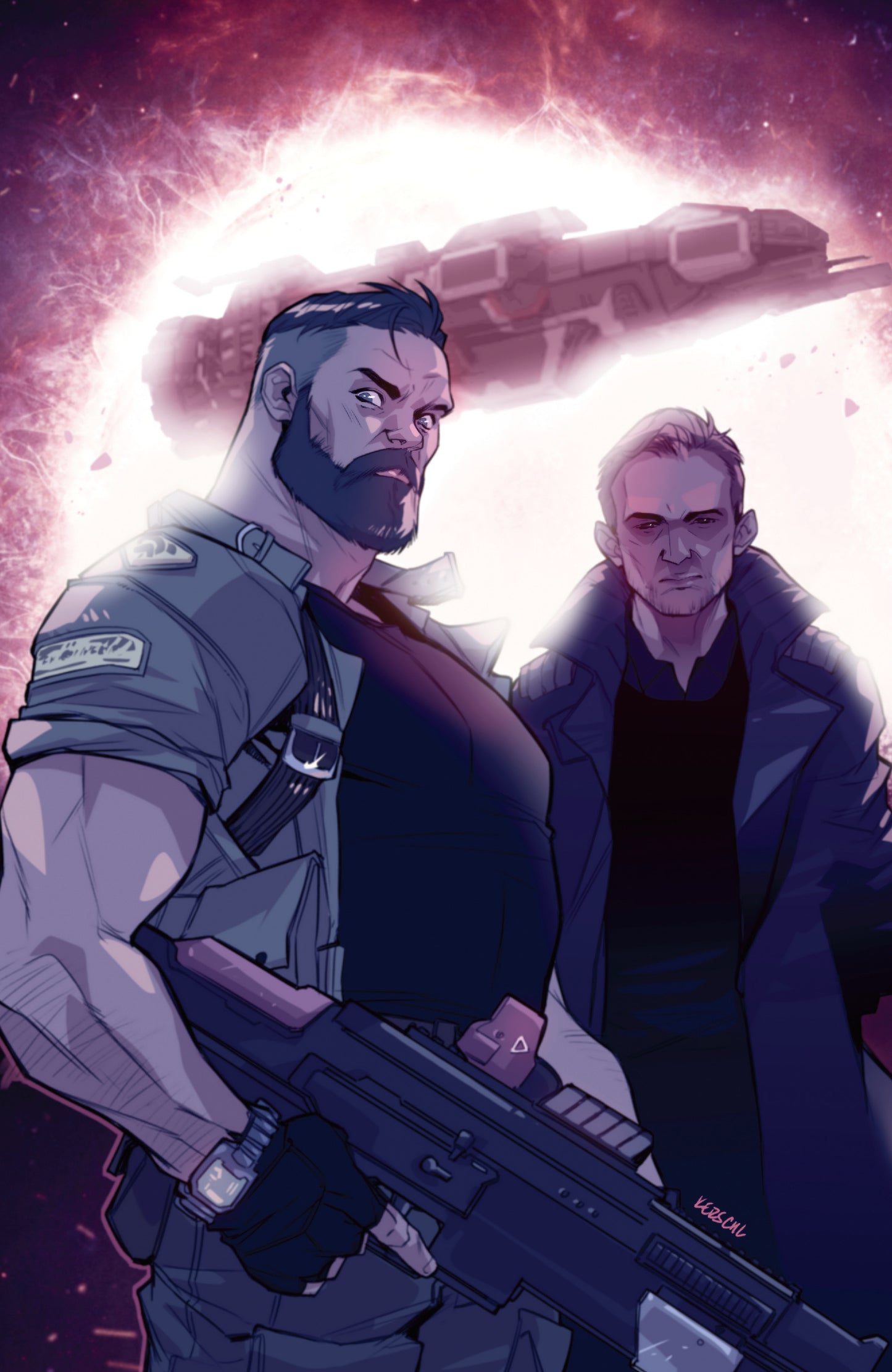 2025 - The Expanse: A Little Death #4 Cvr E Karl Kerschel Unlimited Var - M - ENG 1