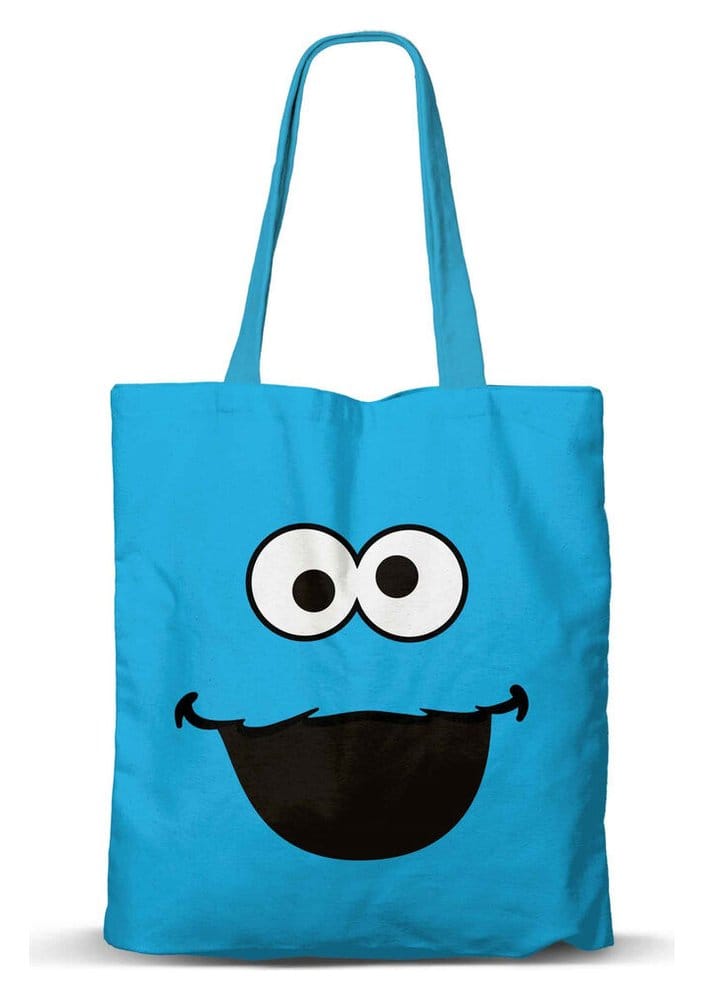 Fan Shopping Bag Cookie Monster Face - M 1