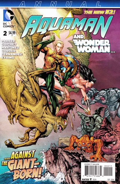 2014 - Aquaman, Vol. 7 Annual #2 - Born of Giants - M - ENG - PRE-ORDER 1